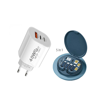 CHARGEUR+CABLE DATA